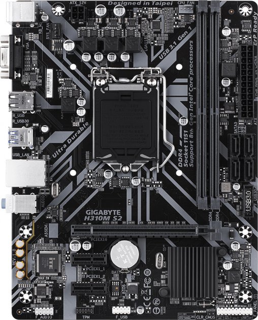 

Материнськая плата Gigabyte H310M M.2 2.0 (H310M M.2 2.0)