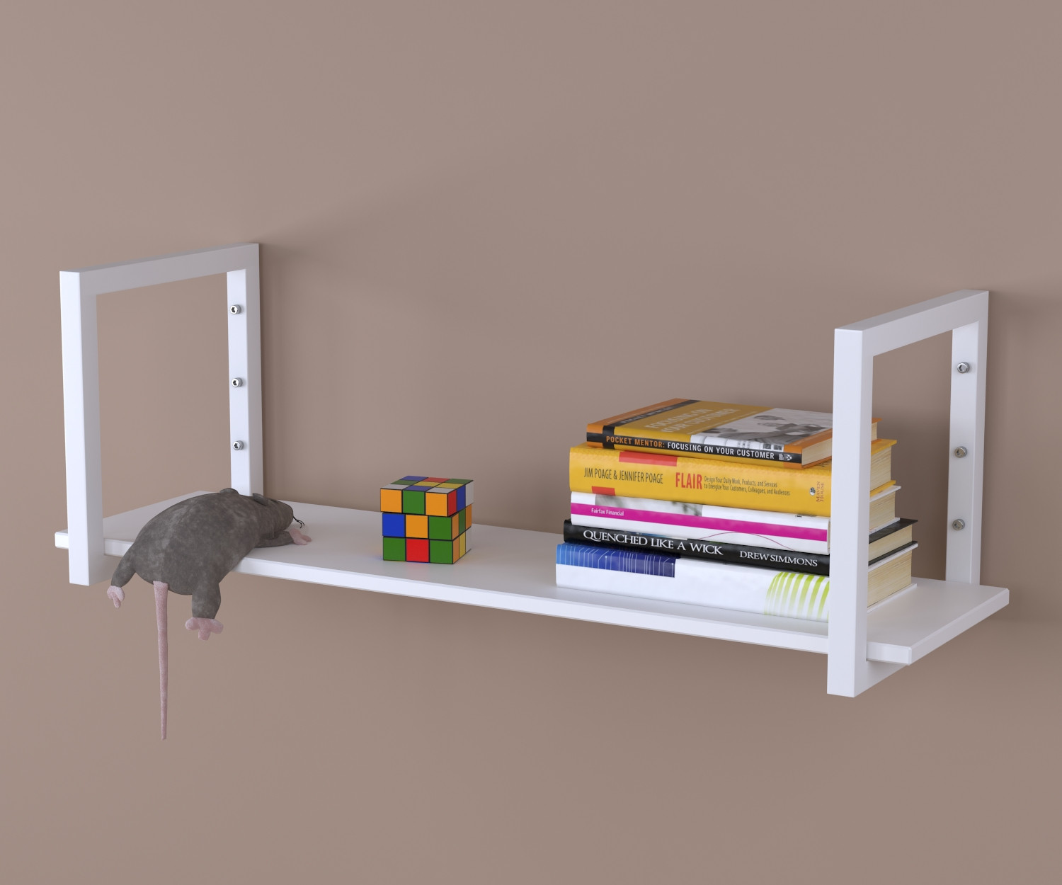 

Полка PL-1-16 Loft Design Нимфея Альба 92 см Белый