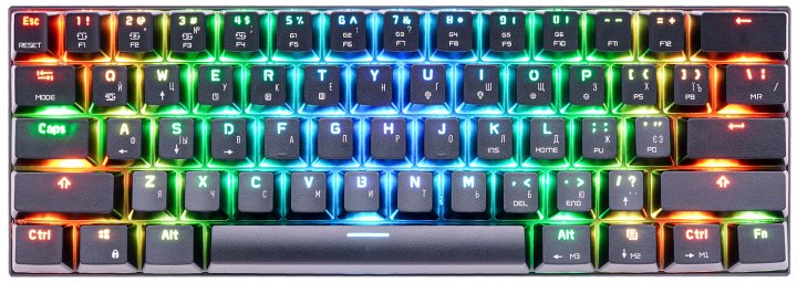

Клавиатура Motospeed CK62 Outemu Red (mtck62bmr) Black USB (mtck62bmr)