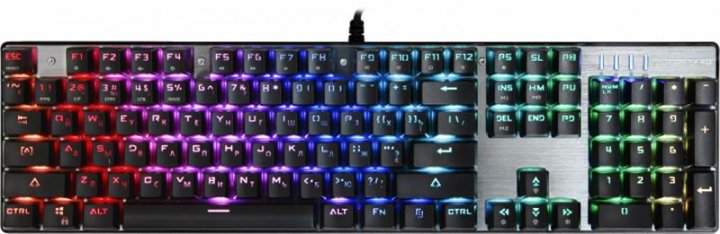 

Клавиатура Motospeed CK104 Outemu Red RGB (mtck104cmr) Silver USB (mtck104cmr)