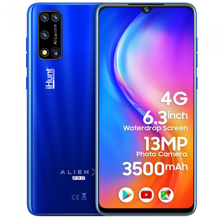 

Мобильный телефон смартфон iHunt Alien X Pro 2021 Blue