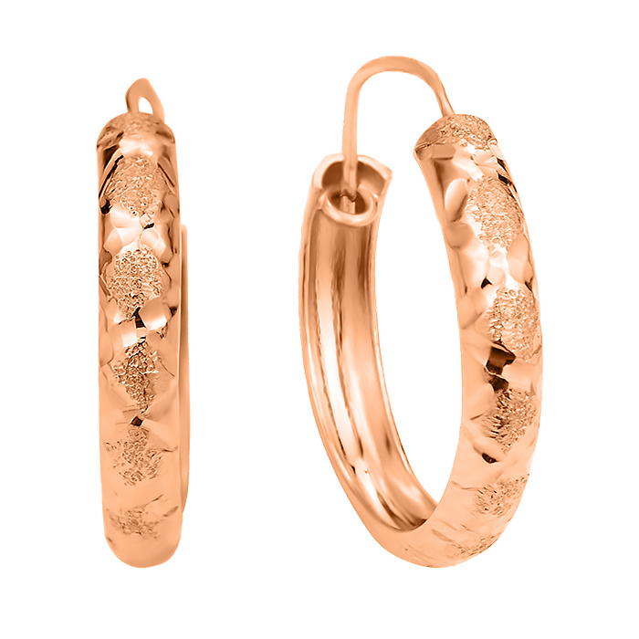 

Серьги-кольца из красного золота 000106231