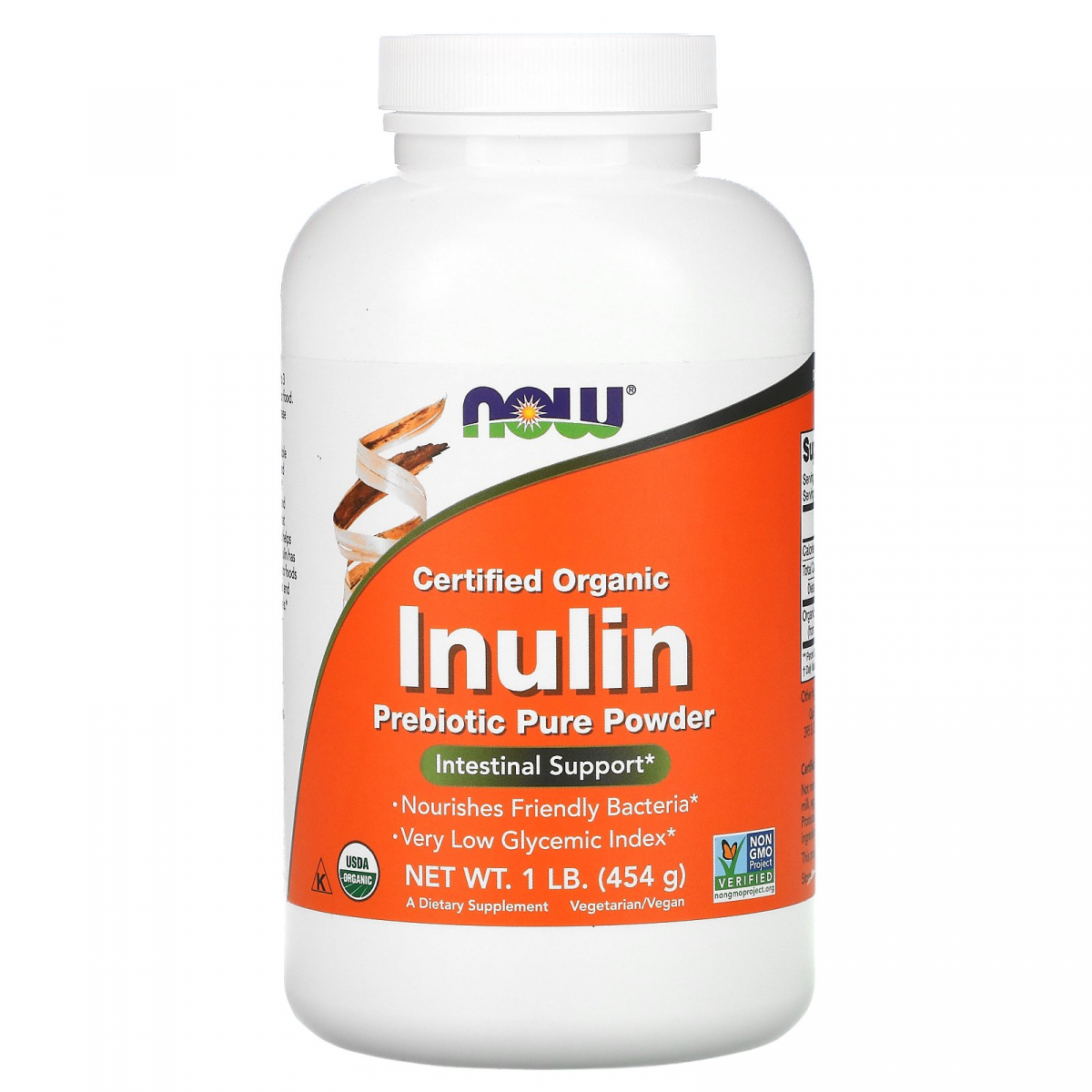 

Инулин порошок Now Foods (Inulin) 454 г