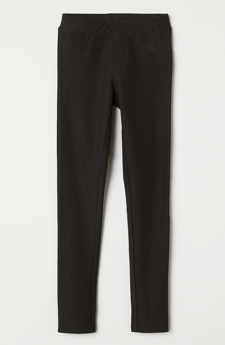 

Джеггинсы для девочки H&M 0626263006 134 СМ Черный 66403