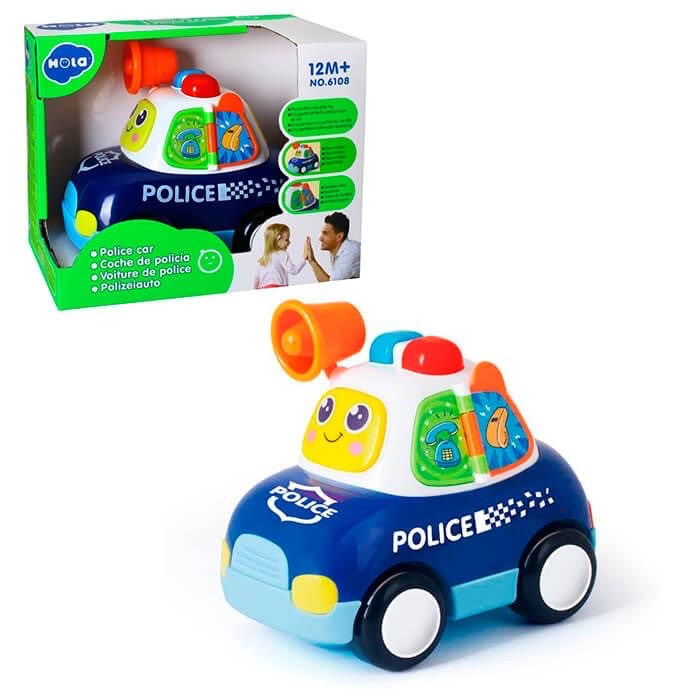 

Музыкальная детская развивающая машинка Best Toys 6108 Police