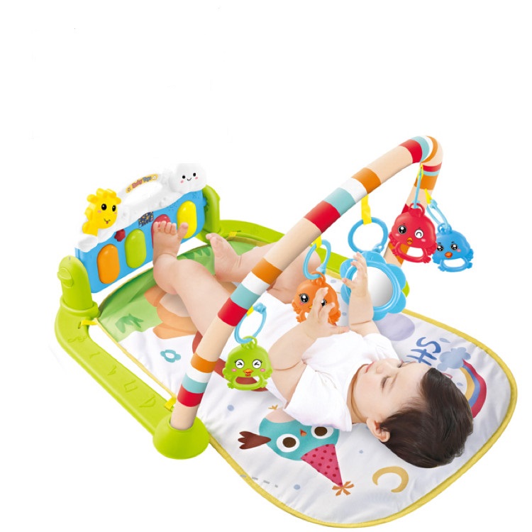 

Детский развивающий игровой коврик пианино для малыша Best Toys 997-52 С Коврик игровой напольный для младенцев с дугой