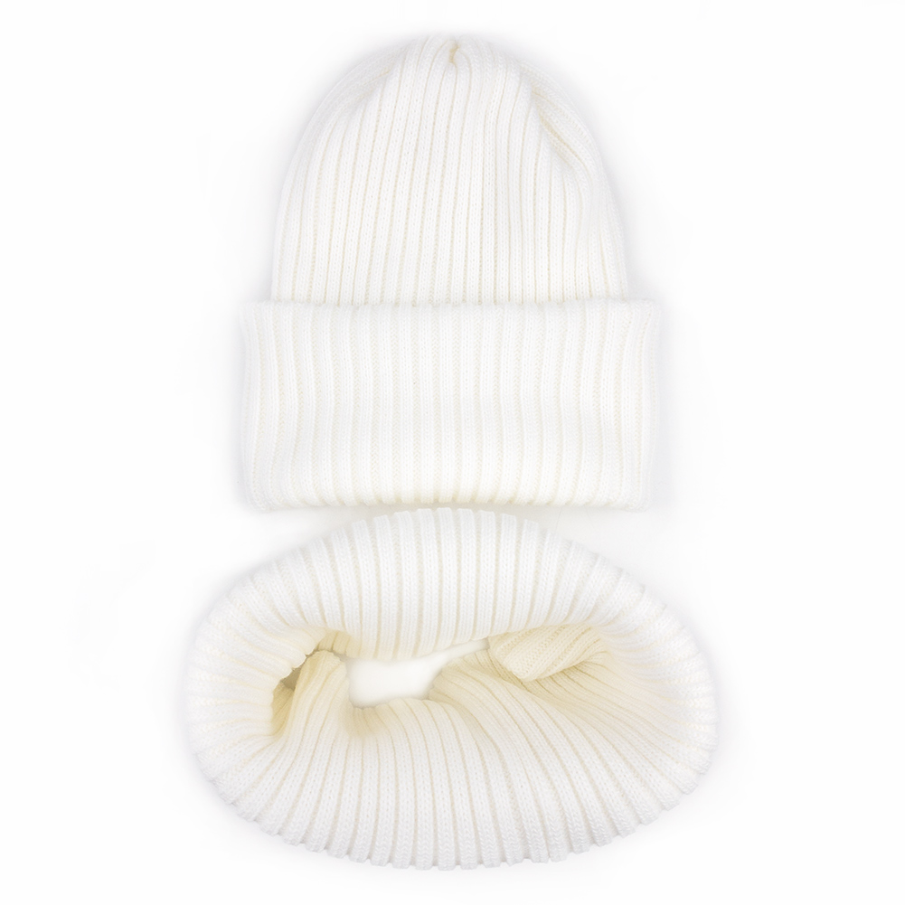 

Зимний Комплект Шапка и Хомут Чесм и 50-58см 01515 Белый Talvi