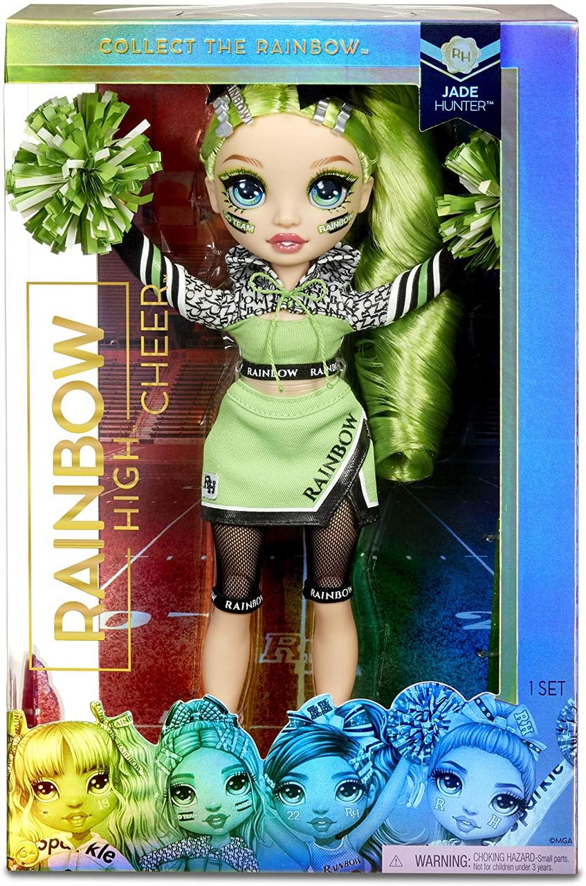

Кукла Рейнбоу Хай Джейд Хантер Чирлидер - Rainbow High Cheer Jade Hunter Green Cheerleader
