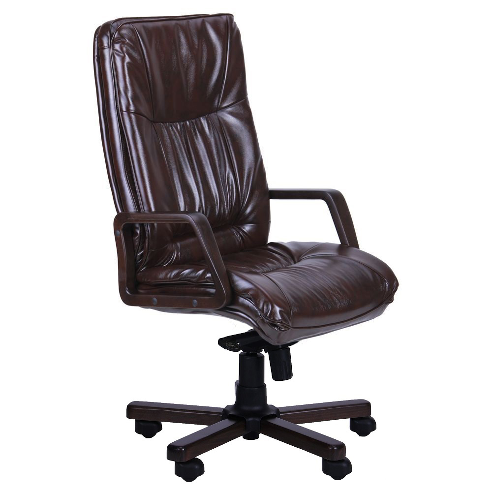 

Кресло офисное Палермо Экстра механизм MultiBlock (MB), дерево вишня/кожзаменитель Мадрас дк браун темно-коричневый AMF