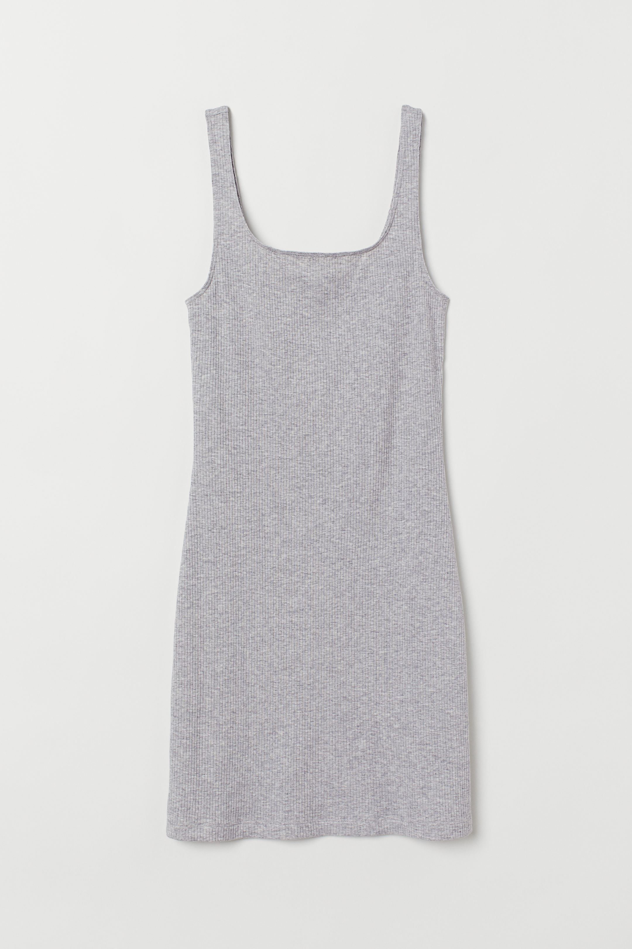 

Платье H&M L светло серый 6769799