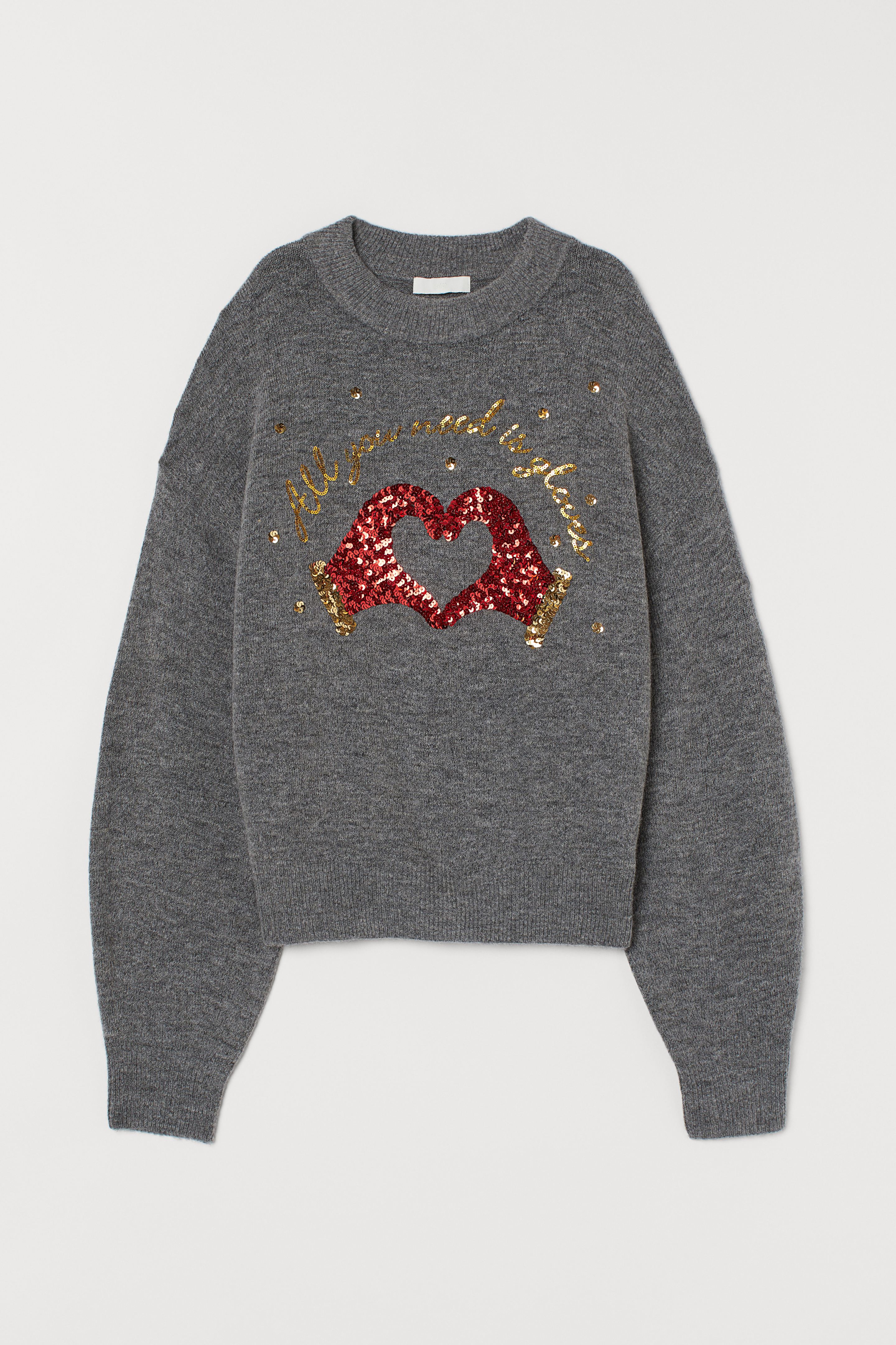 

Джемпер H&M  серый 8123200, Джемпер H&M S серый 8123200