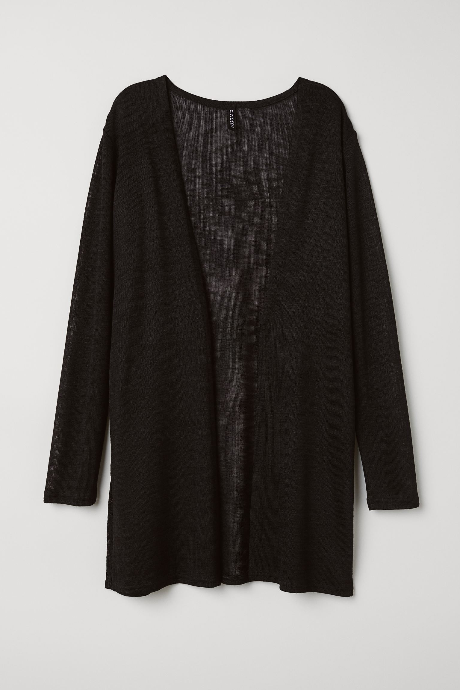 

Кардиган H&M XS черный 11114462247