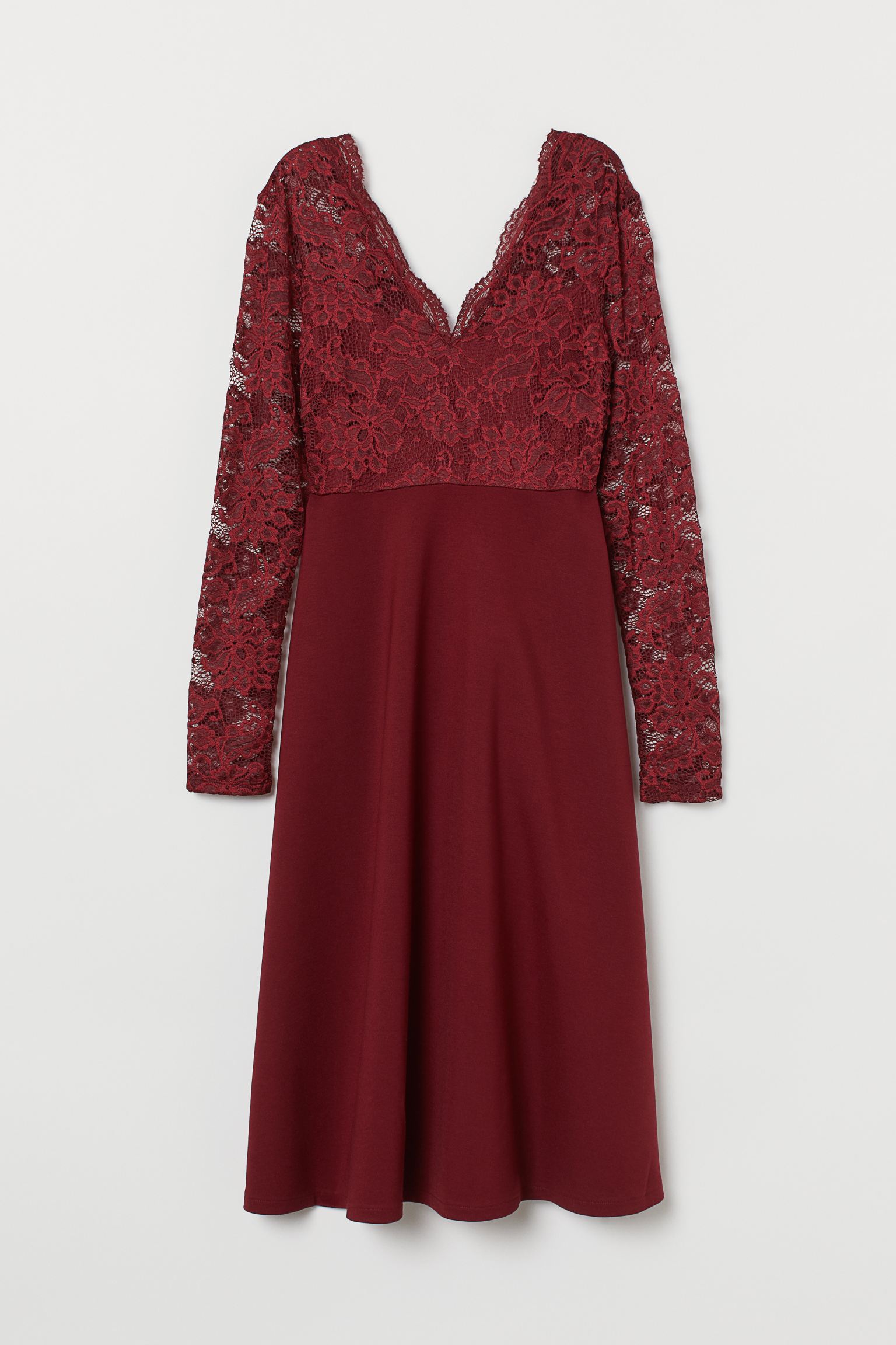 

Платье для беременных H&M  темно красный 1011823278, Платье для беременных H&M XL темно красный 1011823278