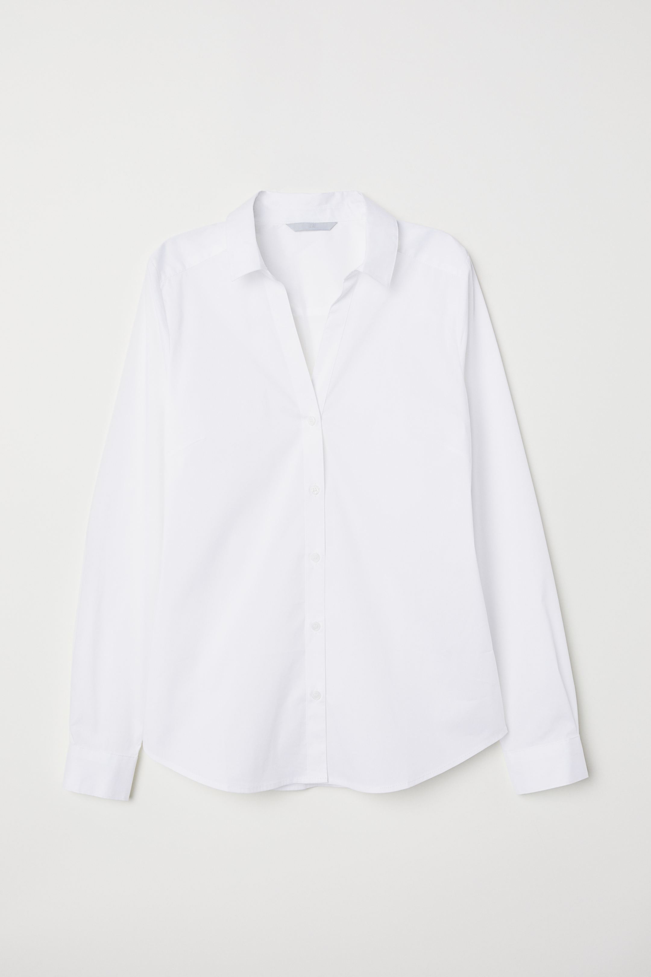 

Рубашка H&M 42 белый 5079099