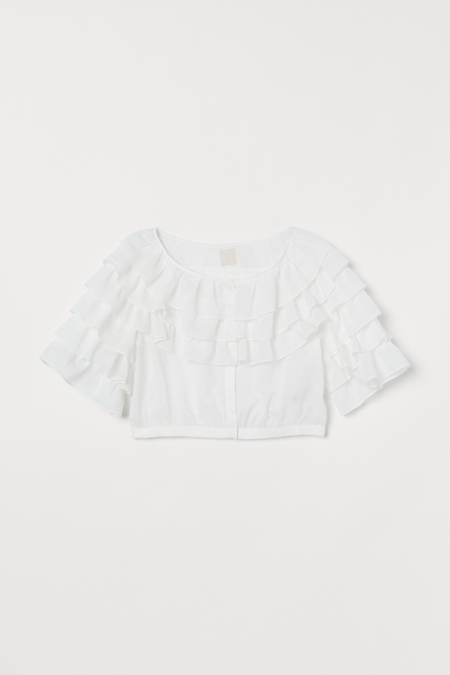

Блуза H&M  белый 11117666749, Блуза H&M 38 белый 11117666749