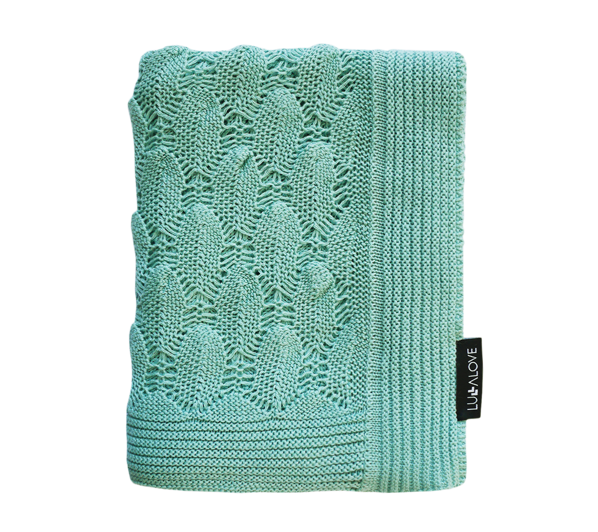 

Дитячий бамбуковий плед LullaLove Boho Sage 80х100 см