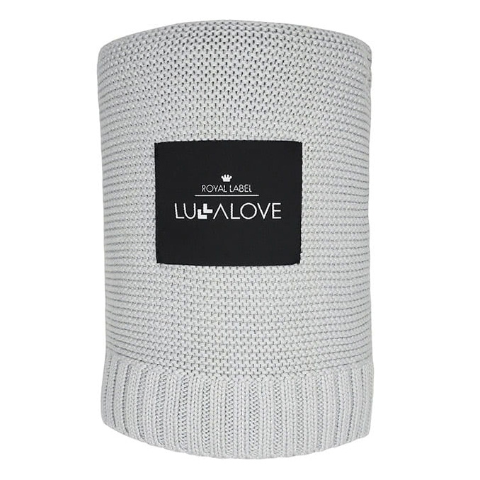 

Дитячий бамбуковий плед LullaLove Classic Glamorous Grey 80х100 см