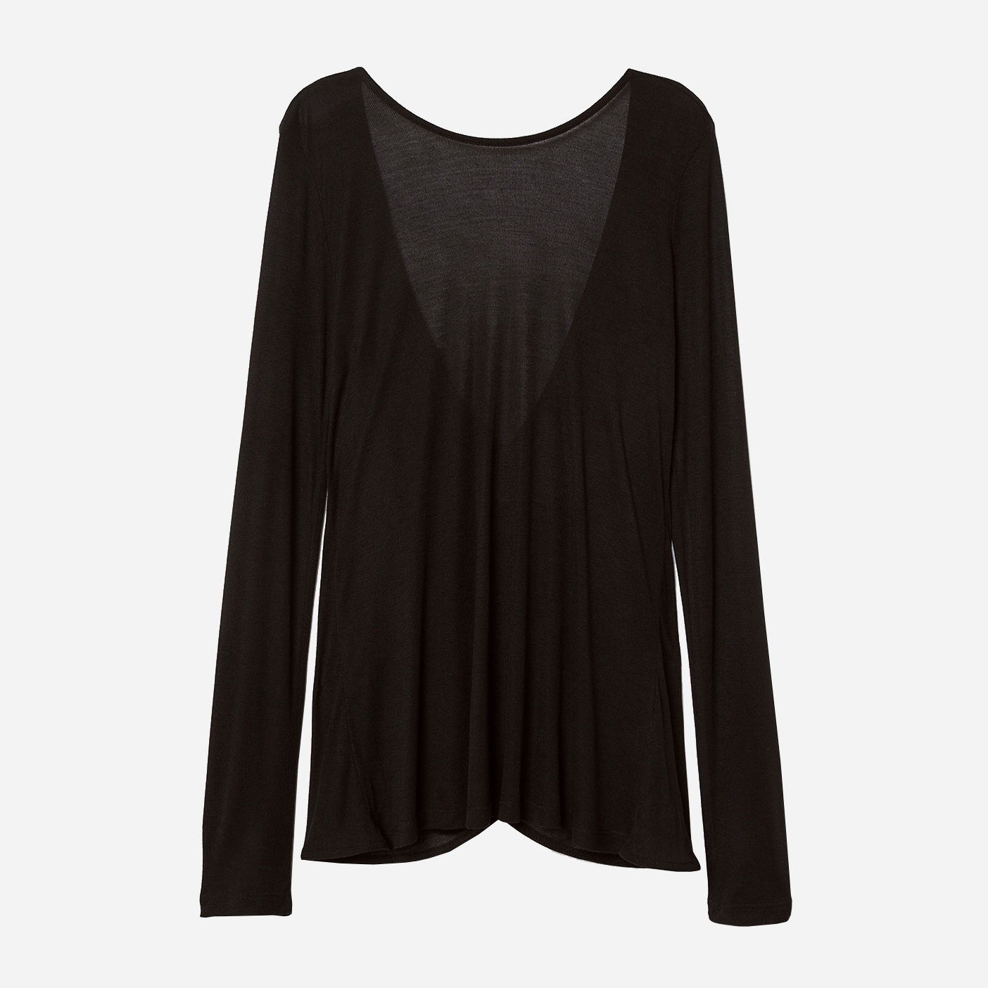 

Лонгслив H&M 0718501_02  Черный, Лонгслив H&M 0718501_02 34 Черный