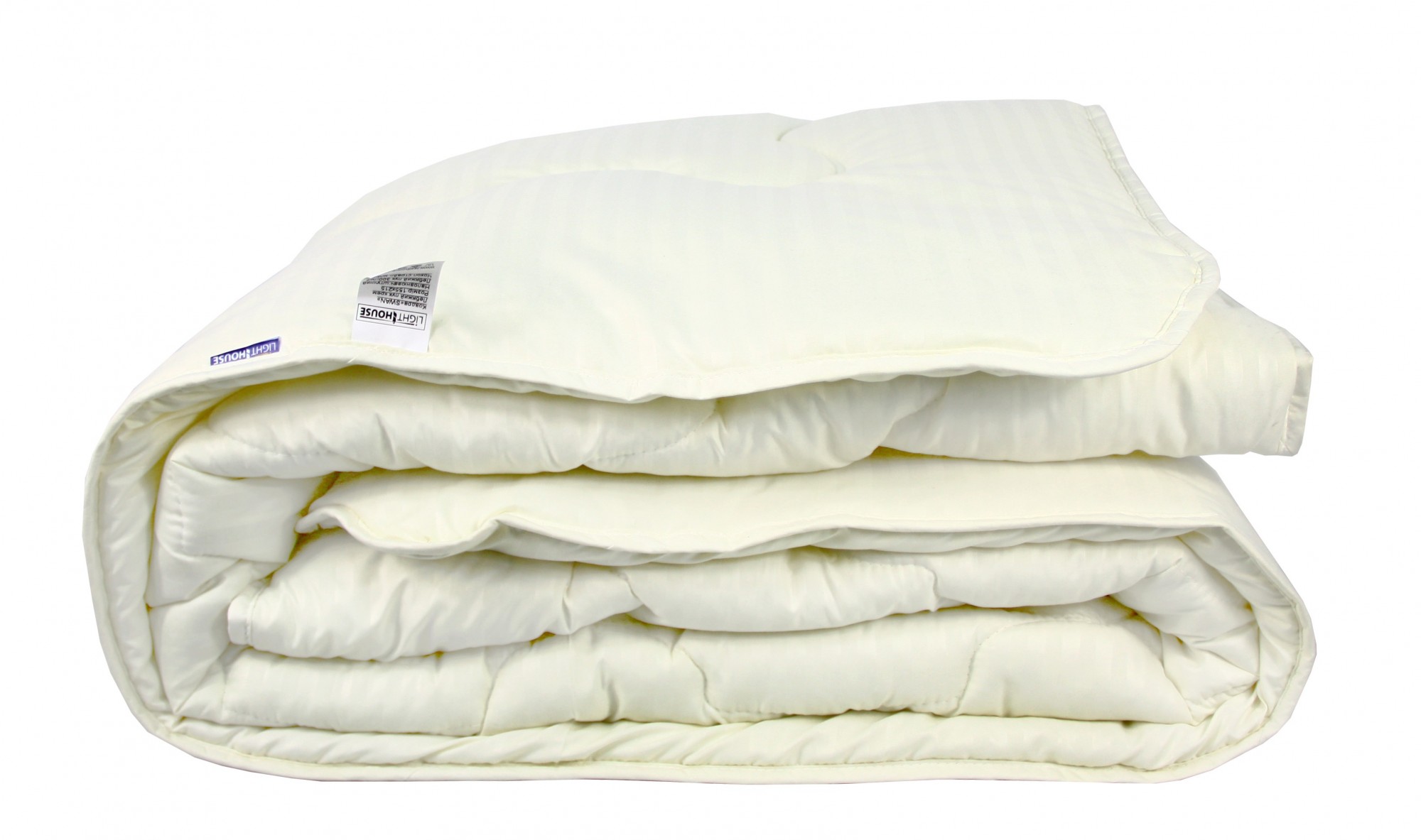 

Ковдра Swan "Лебяжий пух" Mf Stripe крем 195*215