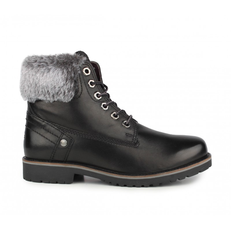 

Ботинки ALASKA LEATHER Wrangler WL12523A-062 37 Черный
