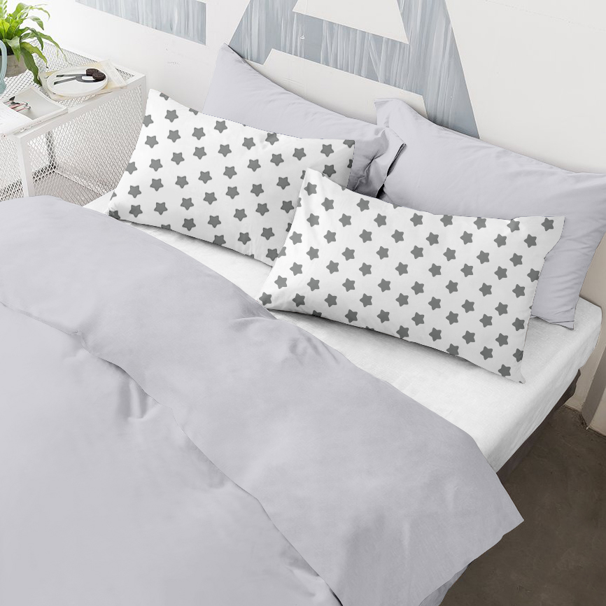 

Наволочки Cosas Set4Pillow Grey Star 50х70 4 шт