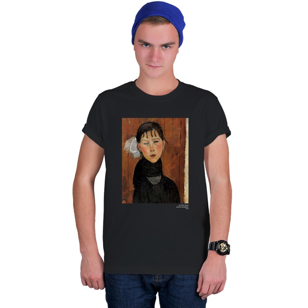 

Футболка Fanbolka Модильяни Маленькая Мария XXL Черная