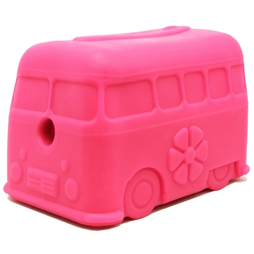 

Іграшка для собак автобус RETRO VAN DURABLE CHEW TOY & TREAT DISPENSER - LARGE - PINK L SodaPup BGL-SD-69