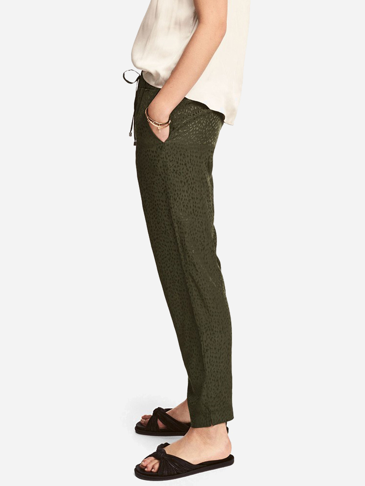 

Брюки H&M 0532572  Зеленые, Брюки H&M 0532572 38 Зеленые