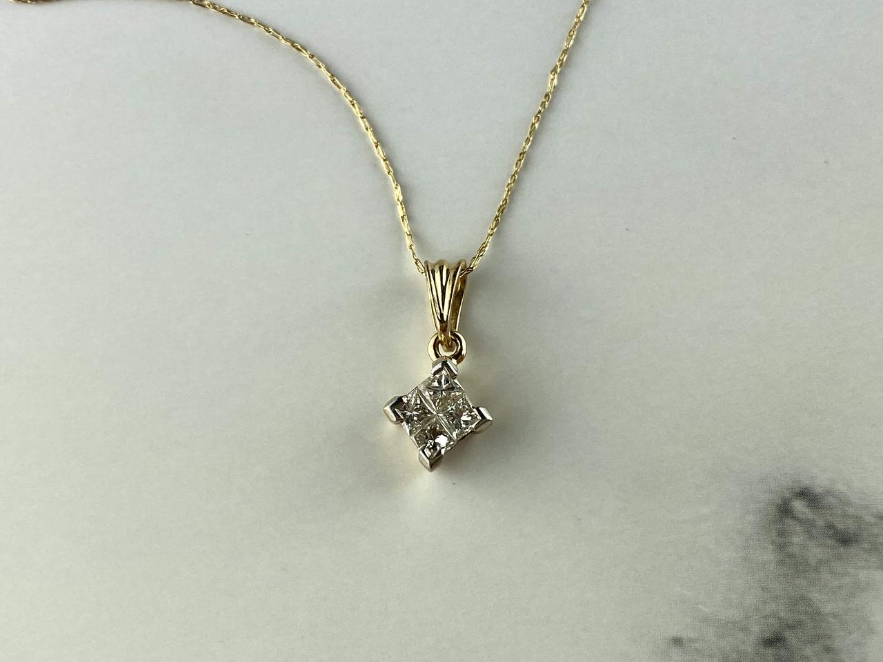 

Золотая Цепочка С Кулоном С Сапфиром Sky Jewelry 02345