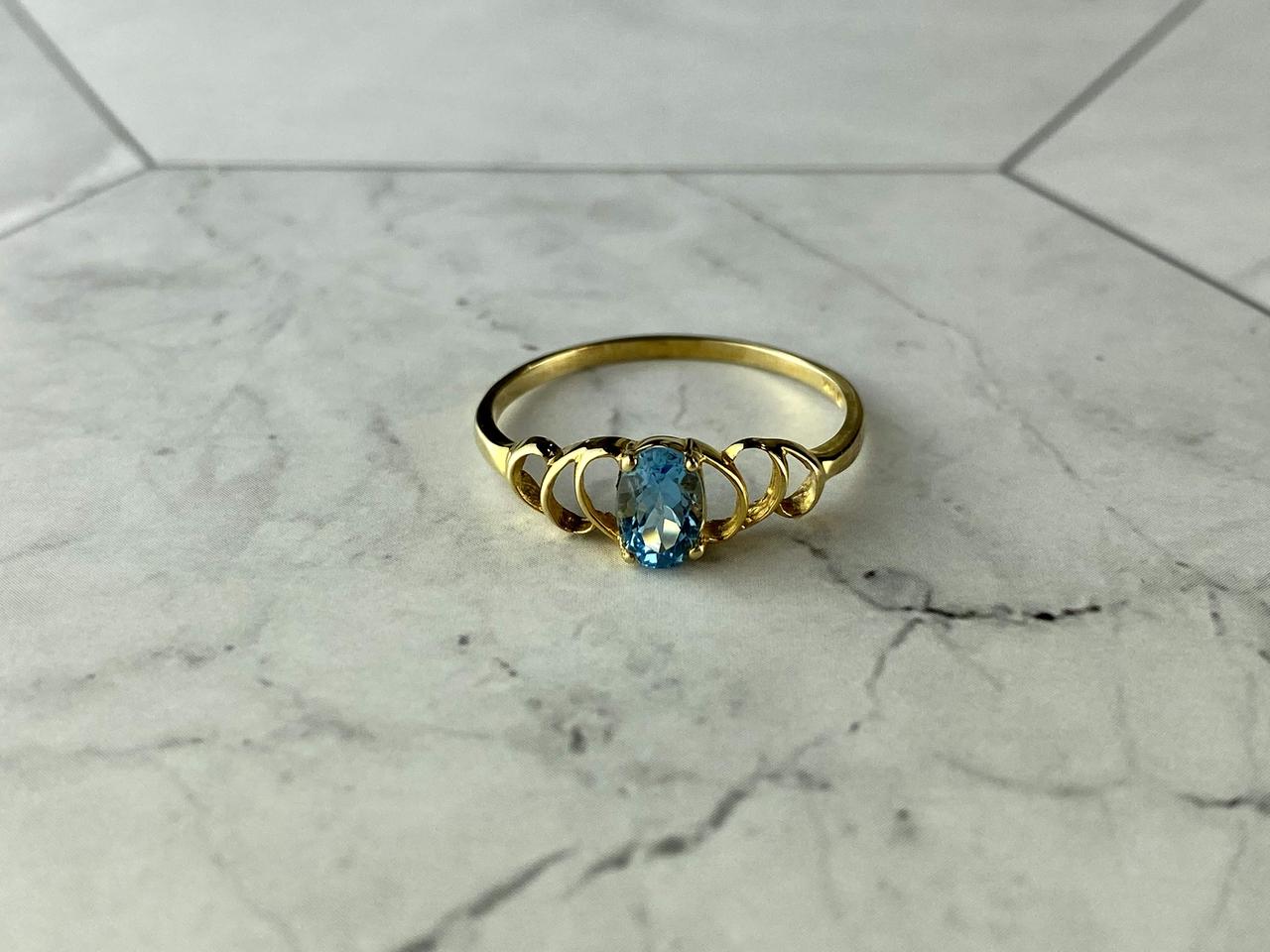 

Кольцо Из Желтого Золота Со Шпинелью Sky Jewelry 77999 18 Размер