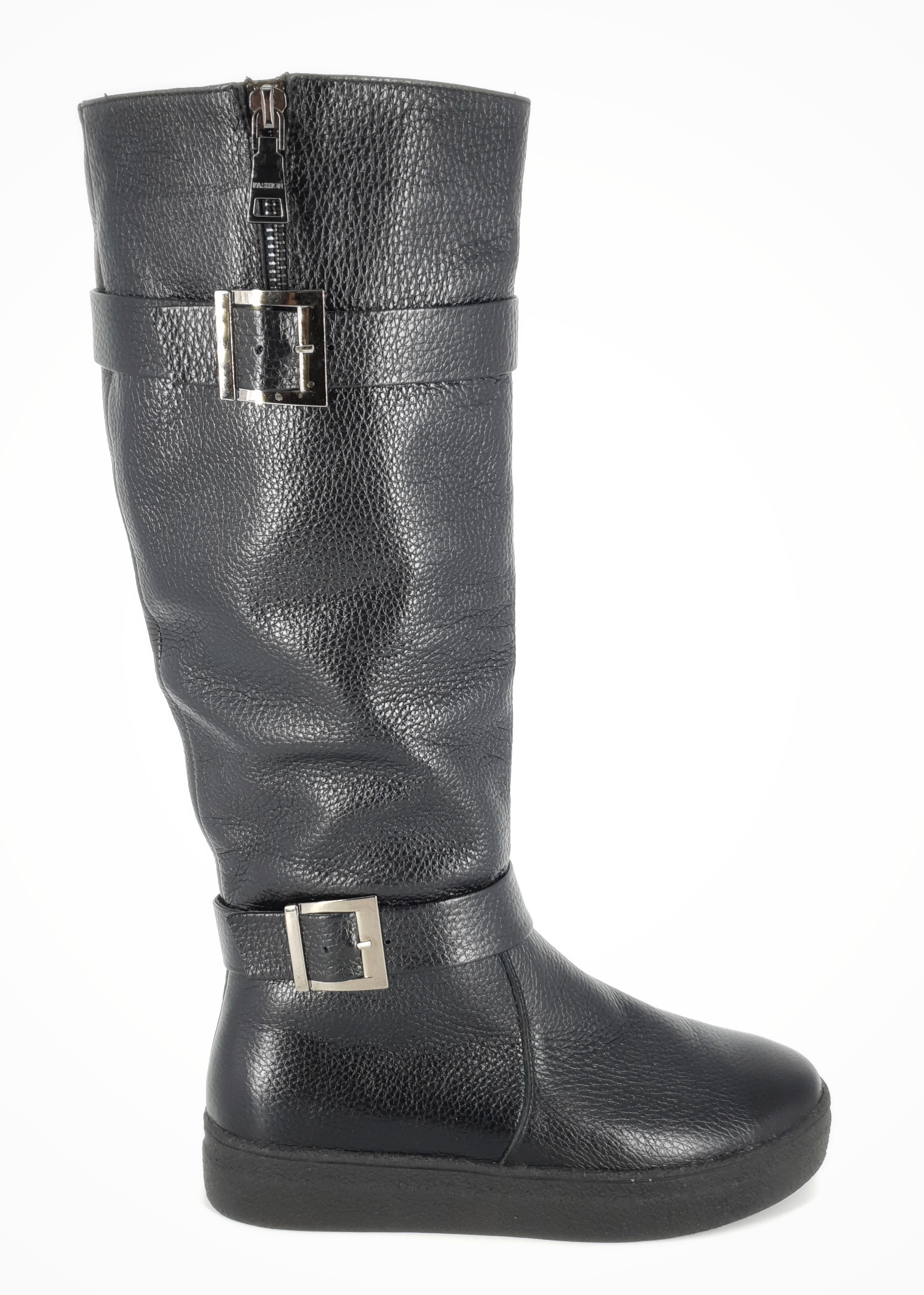

Сапоги женские Foot Step еврозима черные кожаные FS-19-18 41(р)