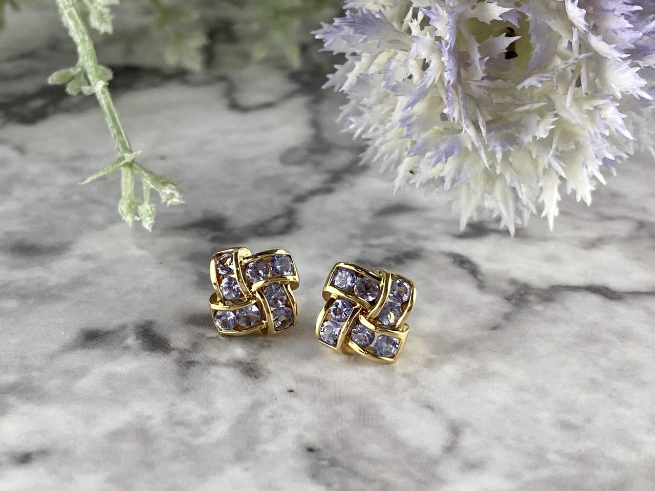 

Золотые Серьги С Танзанитом Sky Jewelry 00777