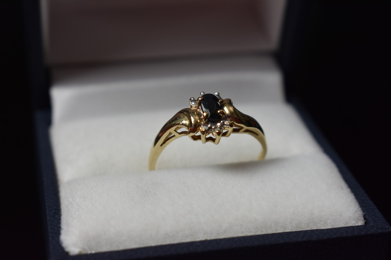 

Золотое Кольцо Со Шпинелью И Бриллиантами Sky Jewelry 76543 18.5 Размер