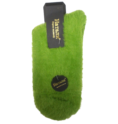 

Женские носки норка кашемир Натали 2056 - зеленые, Женские носки норка кашемир Натали 2056 36-41 зеленые