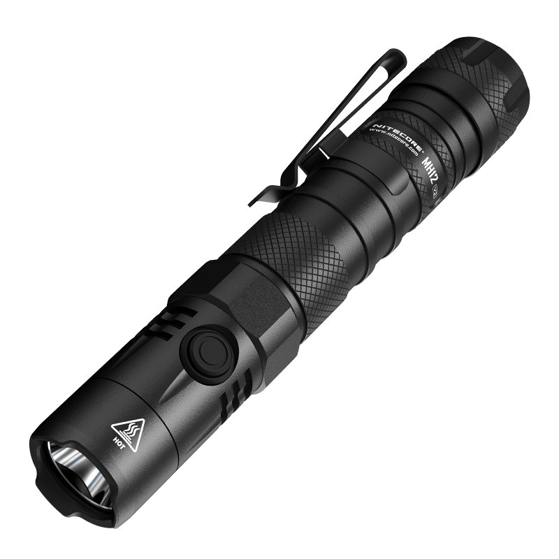 

Фонарь Nitecore MH12 v2 (Сree XP-L2 V6, 1200 люмен, 7 режимов, 1х21700, 1х18650, USB Type-C), комплект