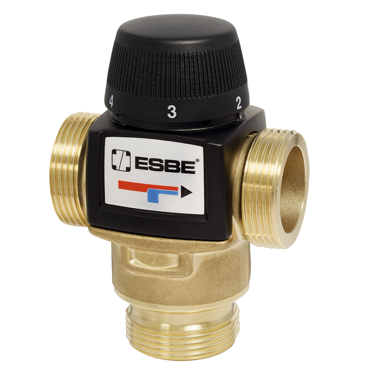 

Термостатический смесительный клапан ESBE VTA572 G 1 1/4", 30-70 °C