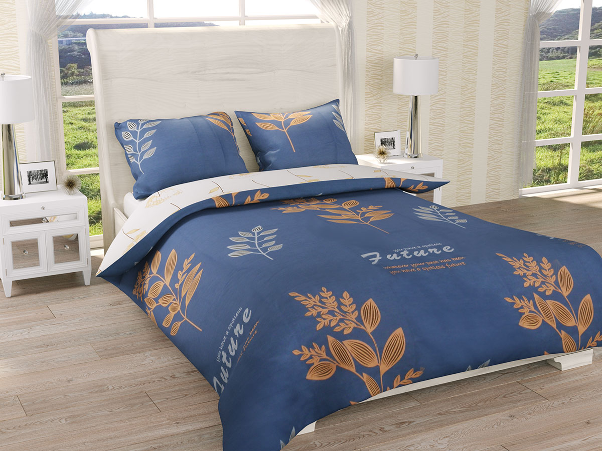 

Постельное белье Ранфорс Органик Р 556Д Leleka-Textile полуторный цветной (1733/5330)