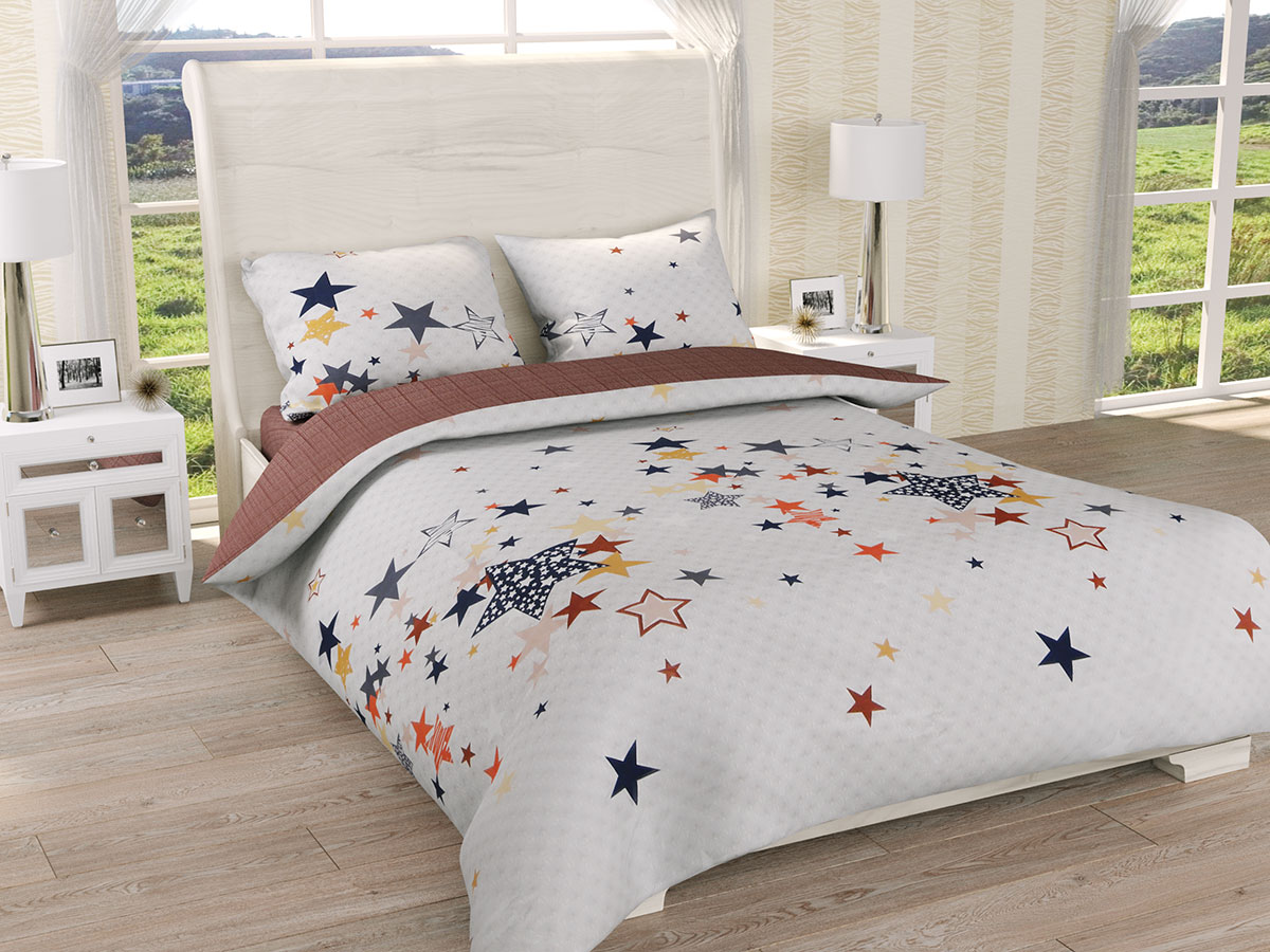 

Постельное белье Ранфорс Органик Р 553Д Leleka-Textile двуспальный цветной (1730/5319)