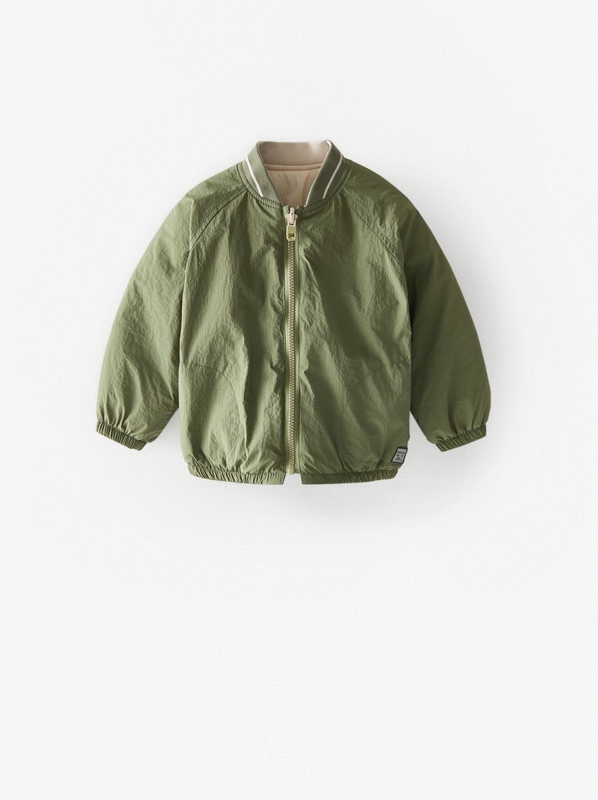 

Ветровка двухсторонняя Zara 110 хаки 34666