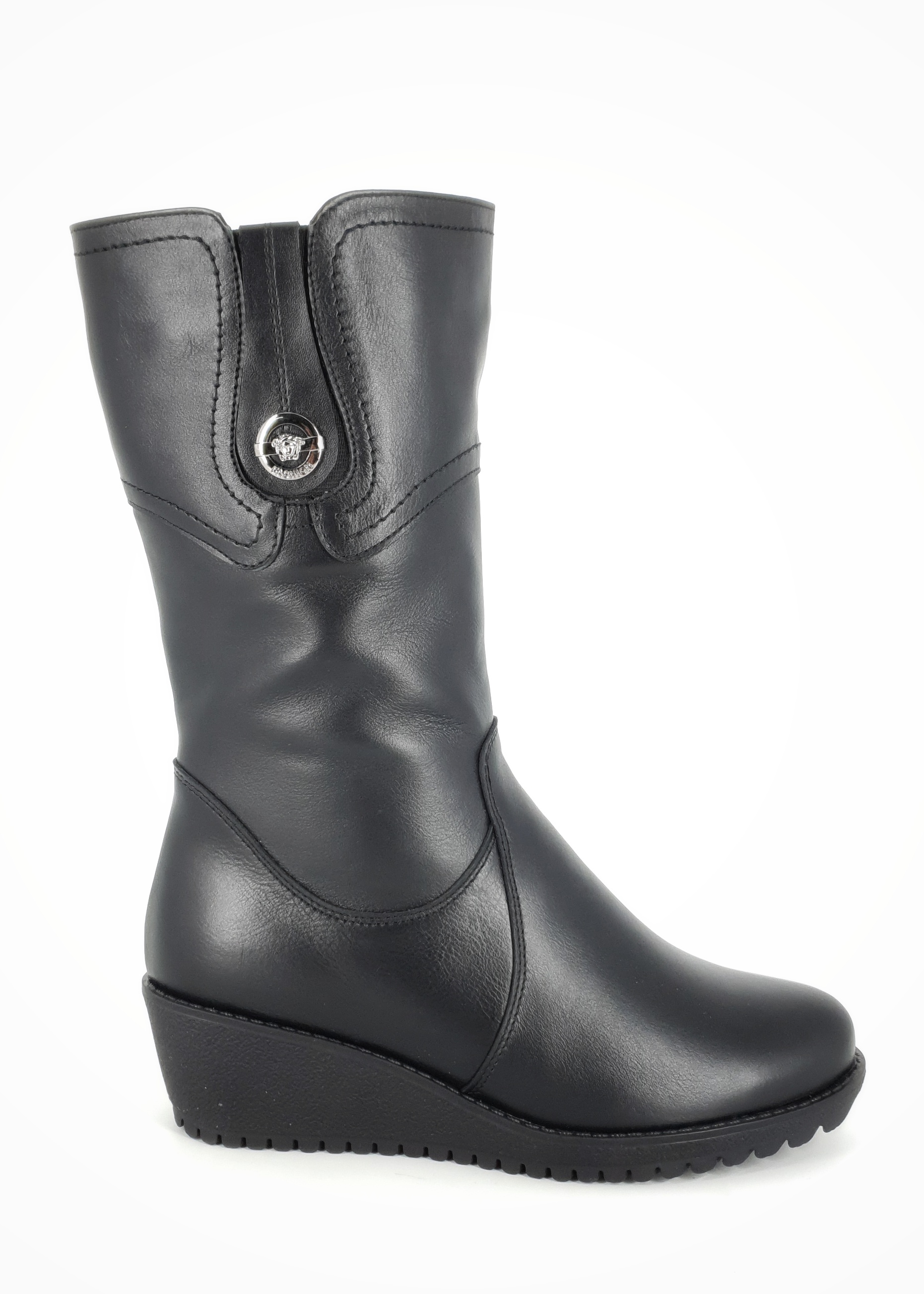 

Сапоги женские Foot Step зимние черные кожаные FS-18-1 37(р)