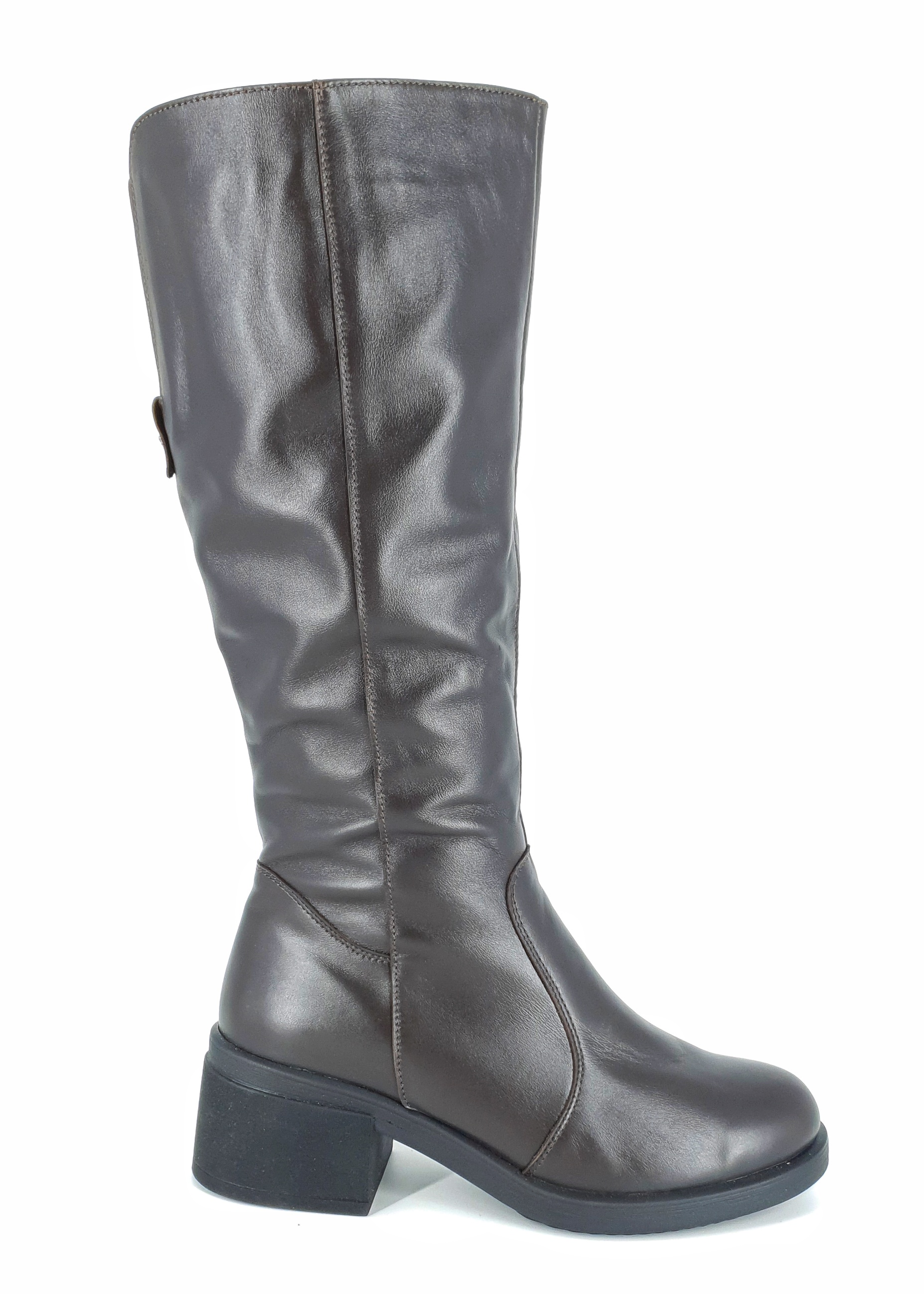 

Сапоги женские Foot Step зимние коричневые кожаные FS-19-35 38(р)