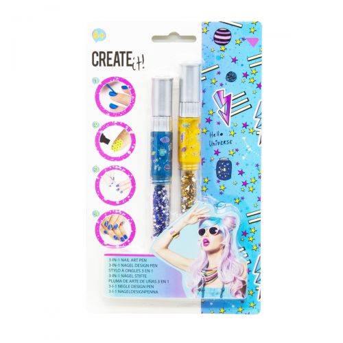 

Набор ручек для дизайна ногтей "CREATE IT!" 3 в 1 (фиолетовый, желтый)