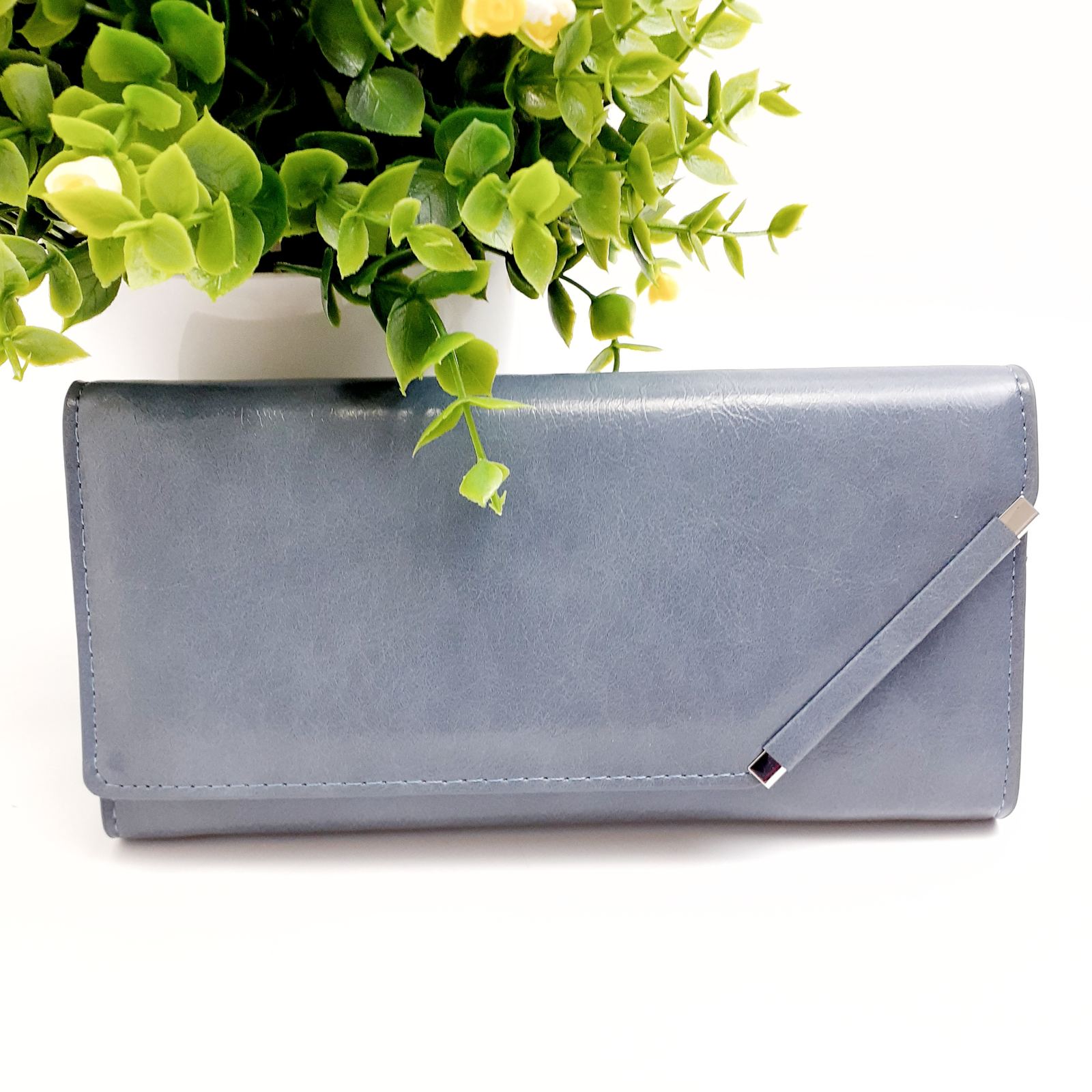 

Кошелек женский стильный молодежный Saralyn синий C-0277 blue