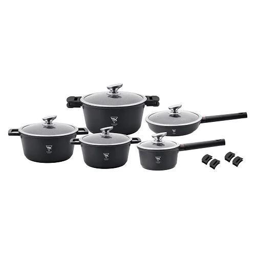 

Набор кухонной посуды из алюминия с мраморным покрытием Top Kitchen TK00023 16 предметов Np