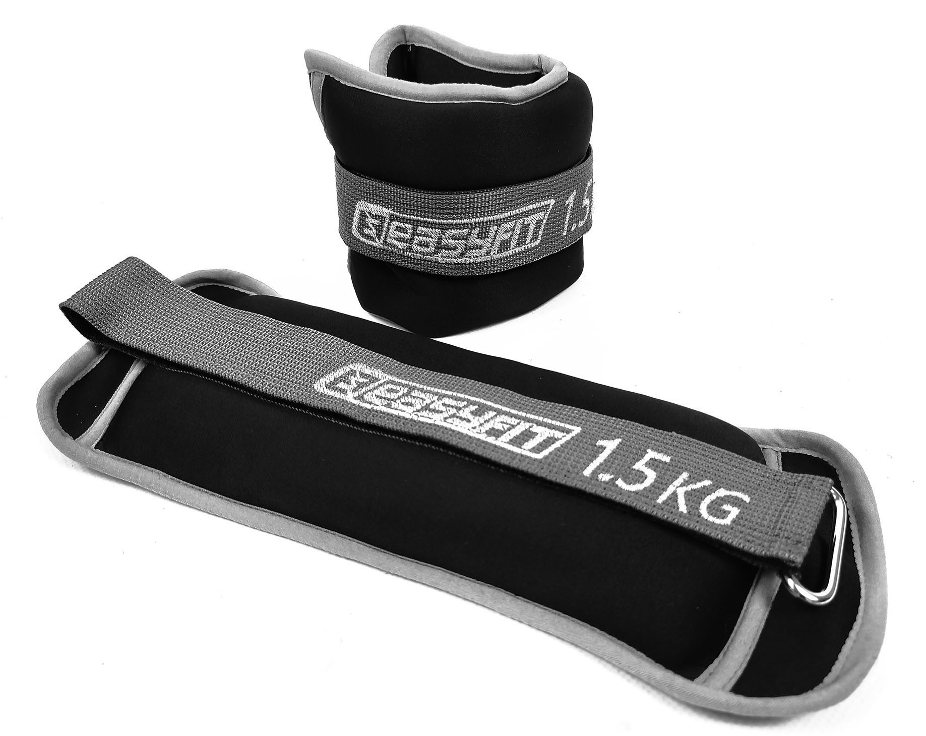 

Утяжелители MYAKI EasyFit 1,5 кг (фиксированные/сталь) черные EF-AWTN-150