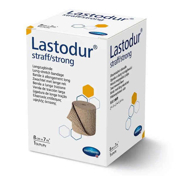 

Эластичный бинт высокой растяжимости Lastodur® straff/strong/Ластодур тугой 8см х 7м 1шт