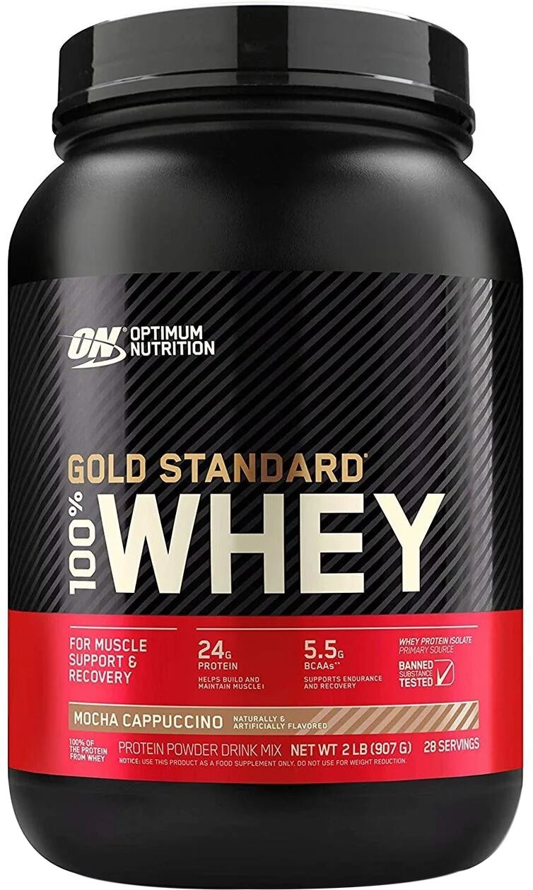 

Протеин Optimum Nutrition 100% Whey Gold Standard Mocha Cappuccino (907 г) (00114-02)