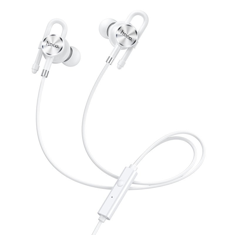 

Наушники Hoco 3.5mm Perfection universal earphones с микрофоном для Samsung|Xiaomi|Huawei|Lenovo|Meizu|ПК white