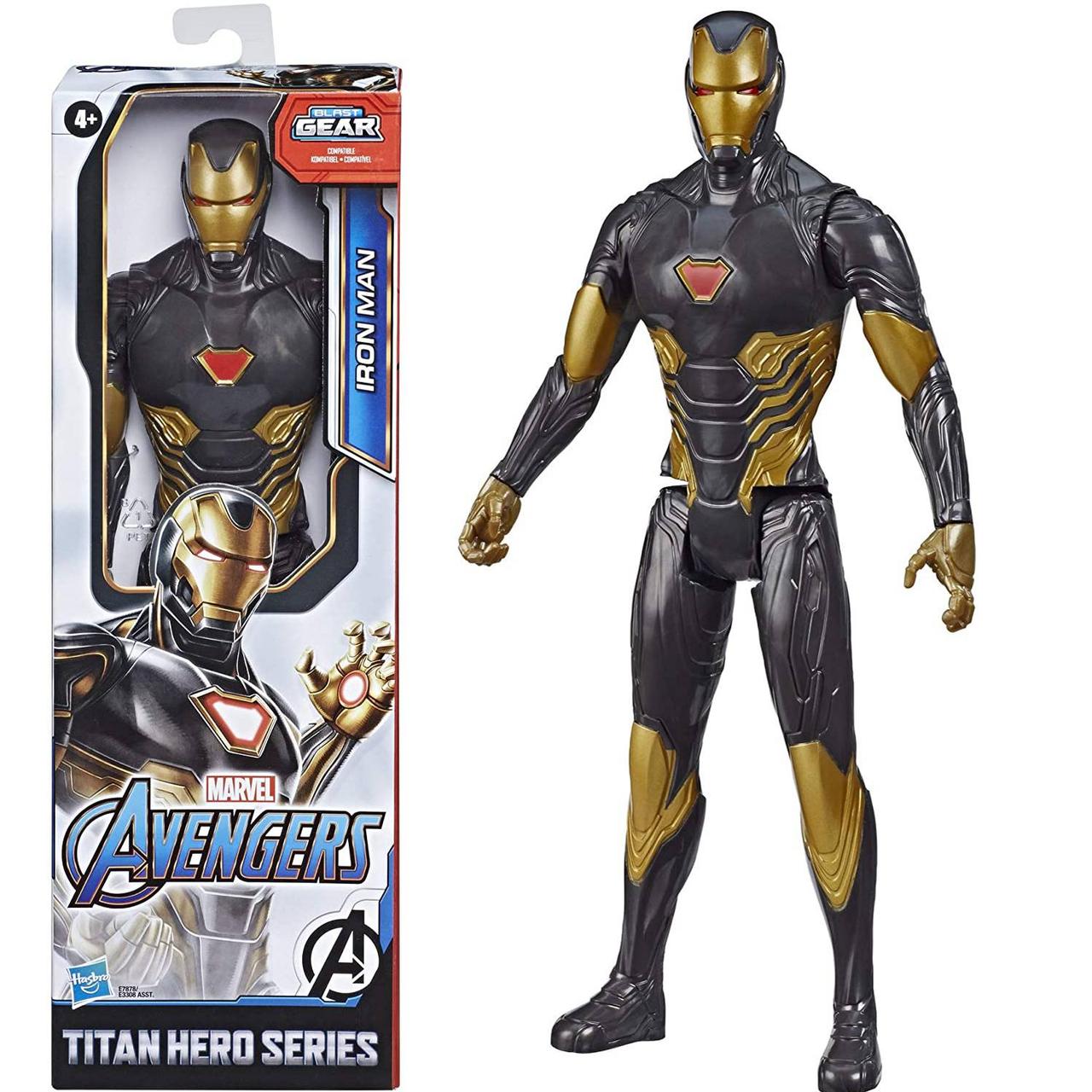 

Фигурка Железный человек Взрывное снаряжение 30см Marvel Avengers Titan Hero Iron Man E7878