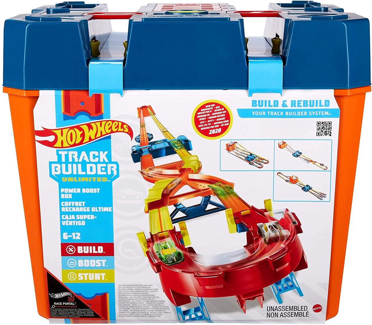 

Моторизированный Супер Трек Хот Вилс Супер Коробка Hot Wheels